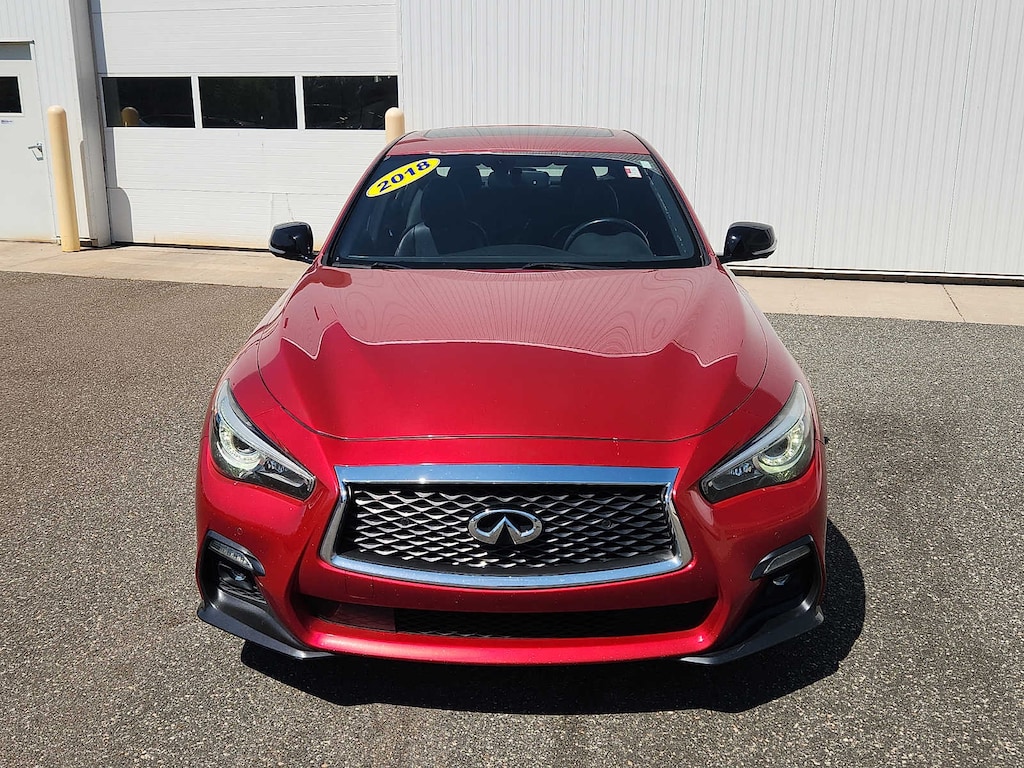 Used 2018 INFINITI Q50 RED Sport 400 AWD