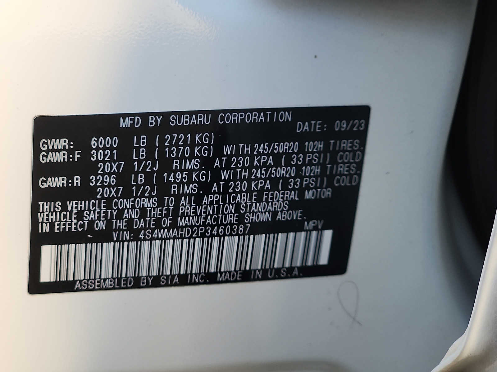 2023 Subaru Ascent Onyx Edition - Photo 26