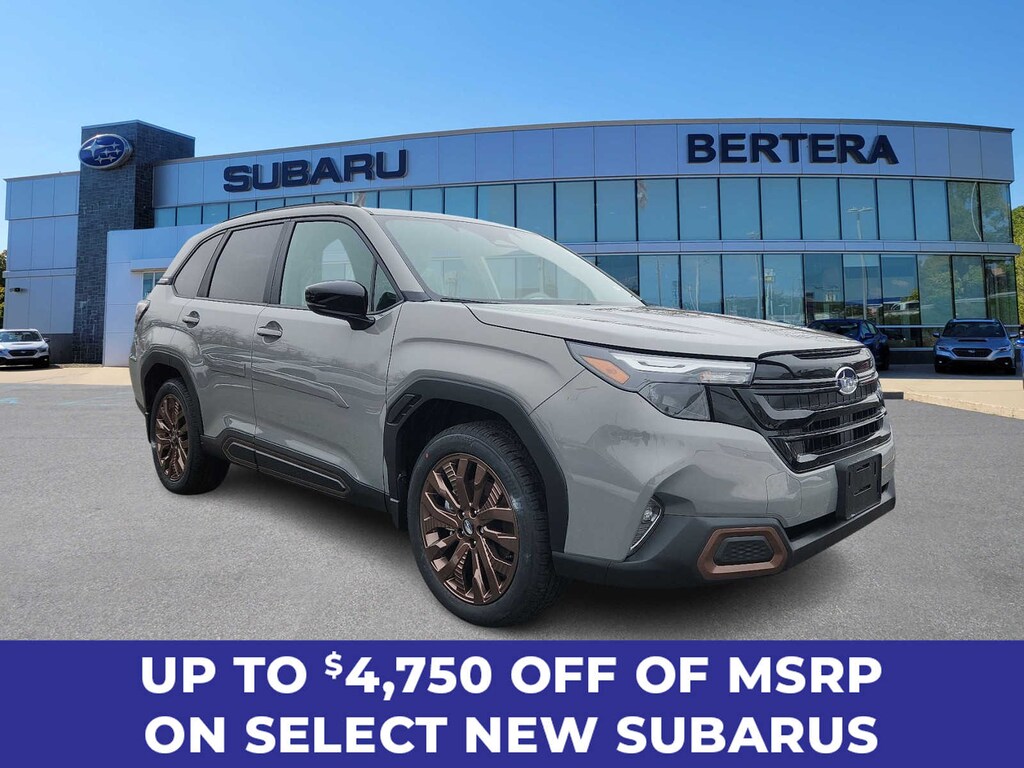 New 2026 Subaru Forester Sport SUV