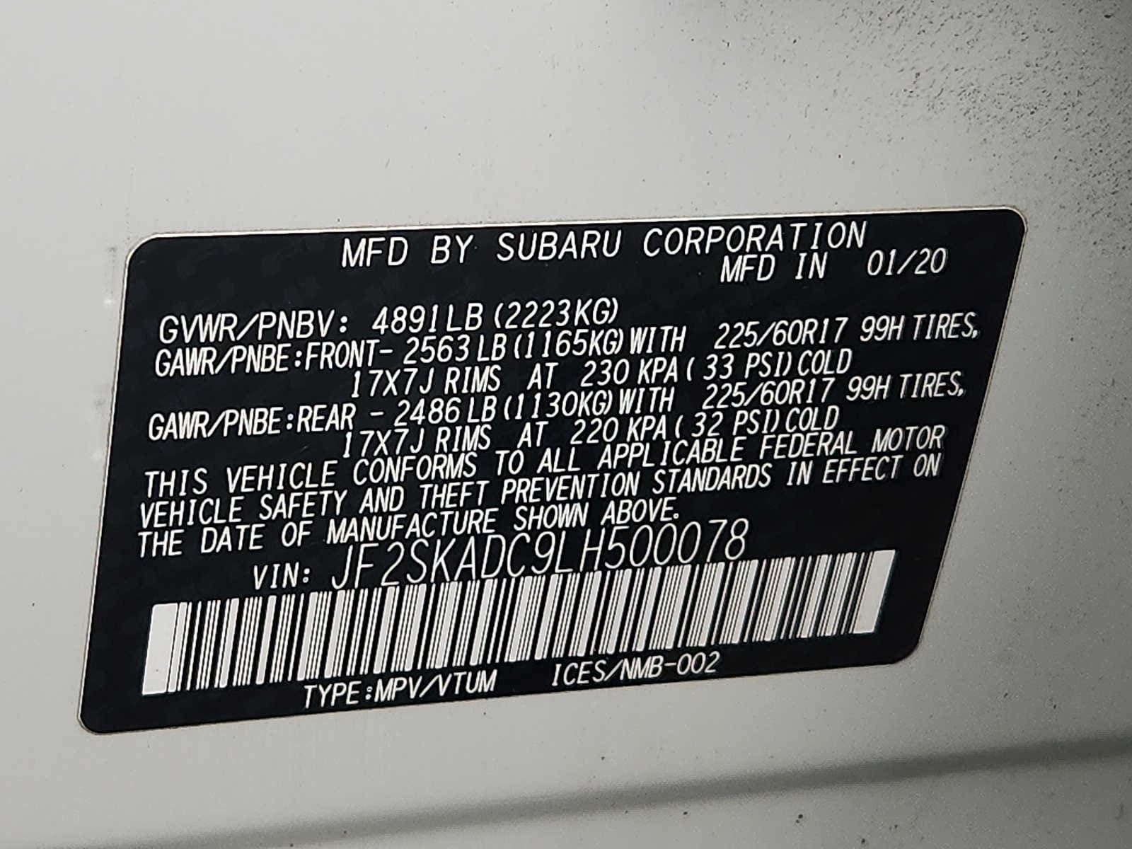 2020 Subaru Forester Base - Photo 26