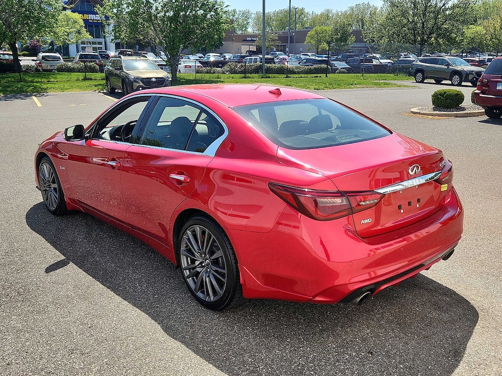 Used 2018 INFINITI Q50 RED Sport 400 AWD