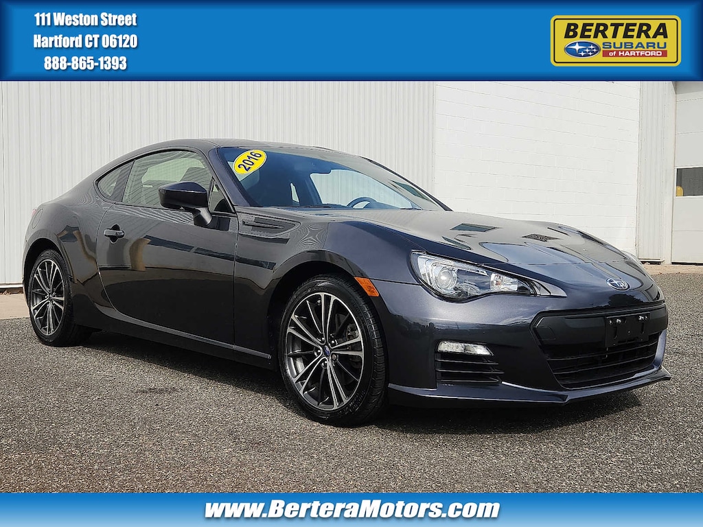 Used 2016 Subaru BRZ Premium Cpe Man
