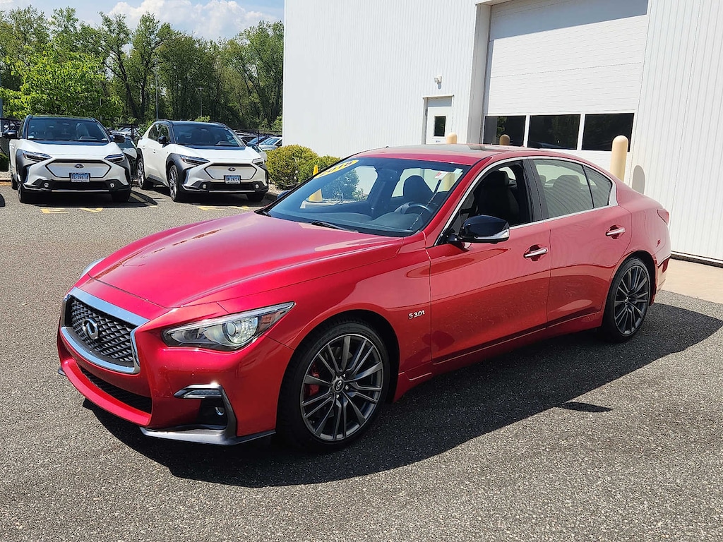 Used 2018 INFINITI Q50 RED Sport 400 AWD