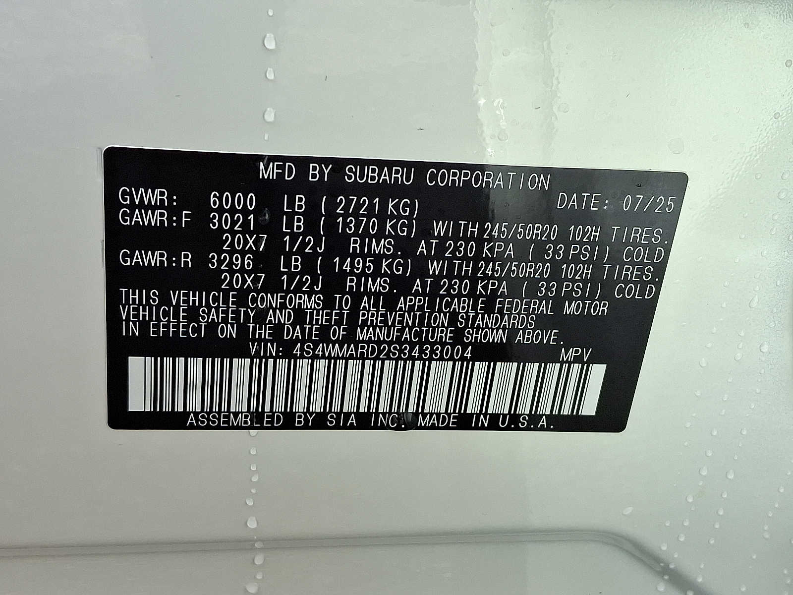 2025 Subaru Ascent Bronze Edition - Photo 10