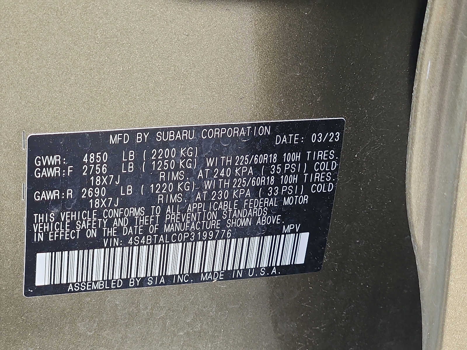 2023 Subaru Outback Onyx Edition - Photo 26