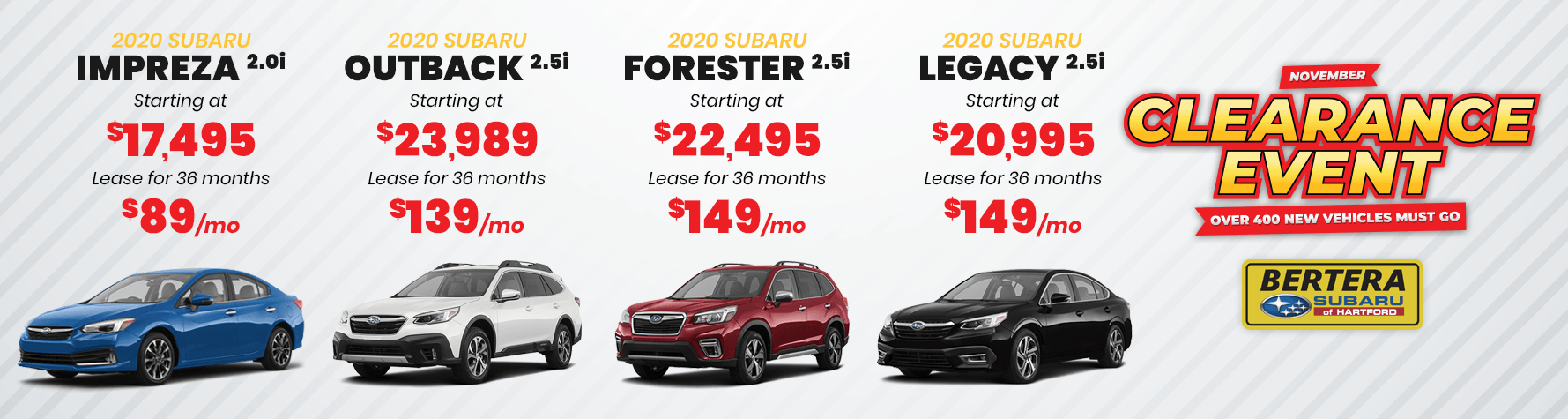 Subaru Lease Deals Ct