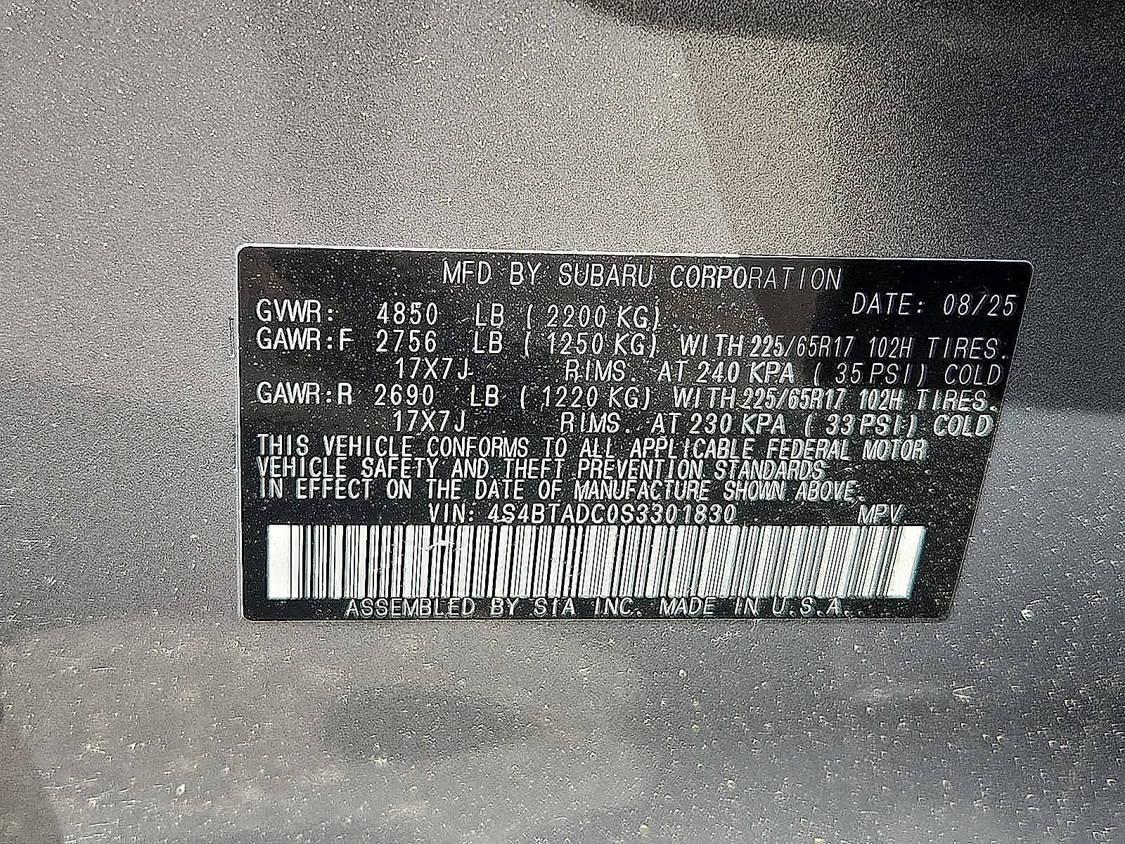 2025 Subaru Outback Premium - Photo 23