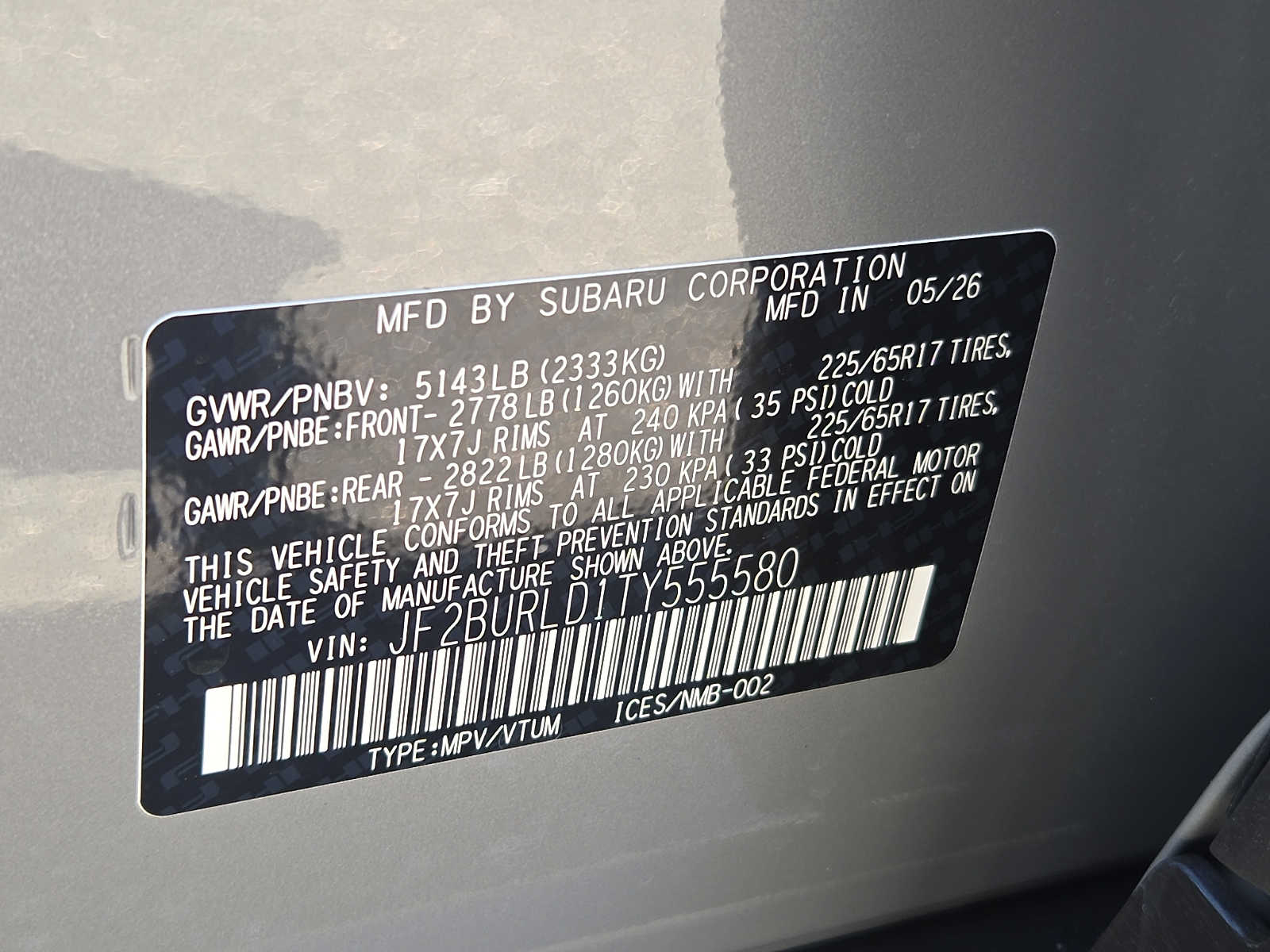 2026 Subaru Outback Wilderness - Photo 9