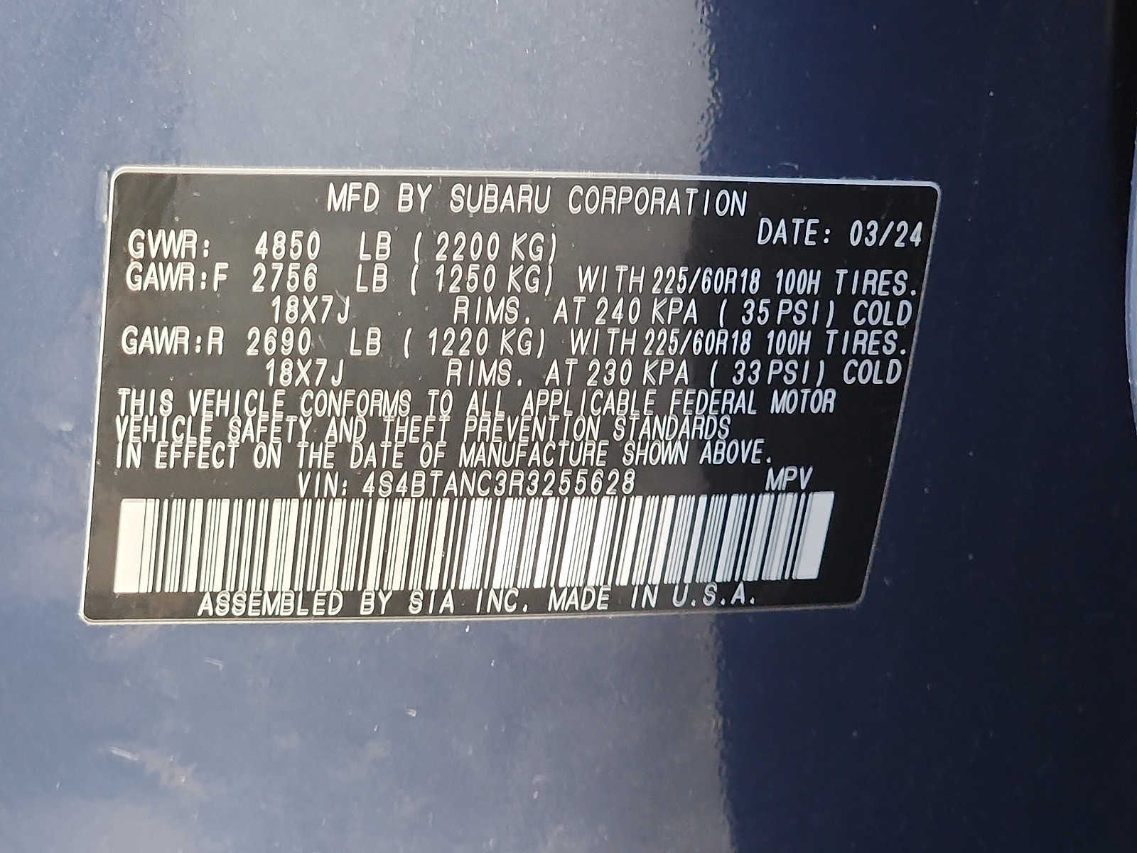 2024 Subaru Outback Limited - Photo 26