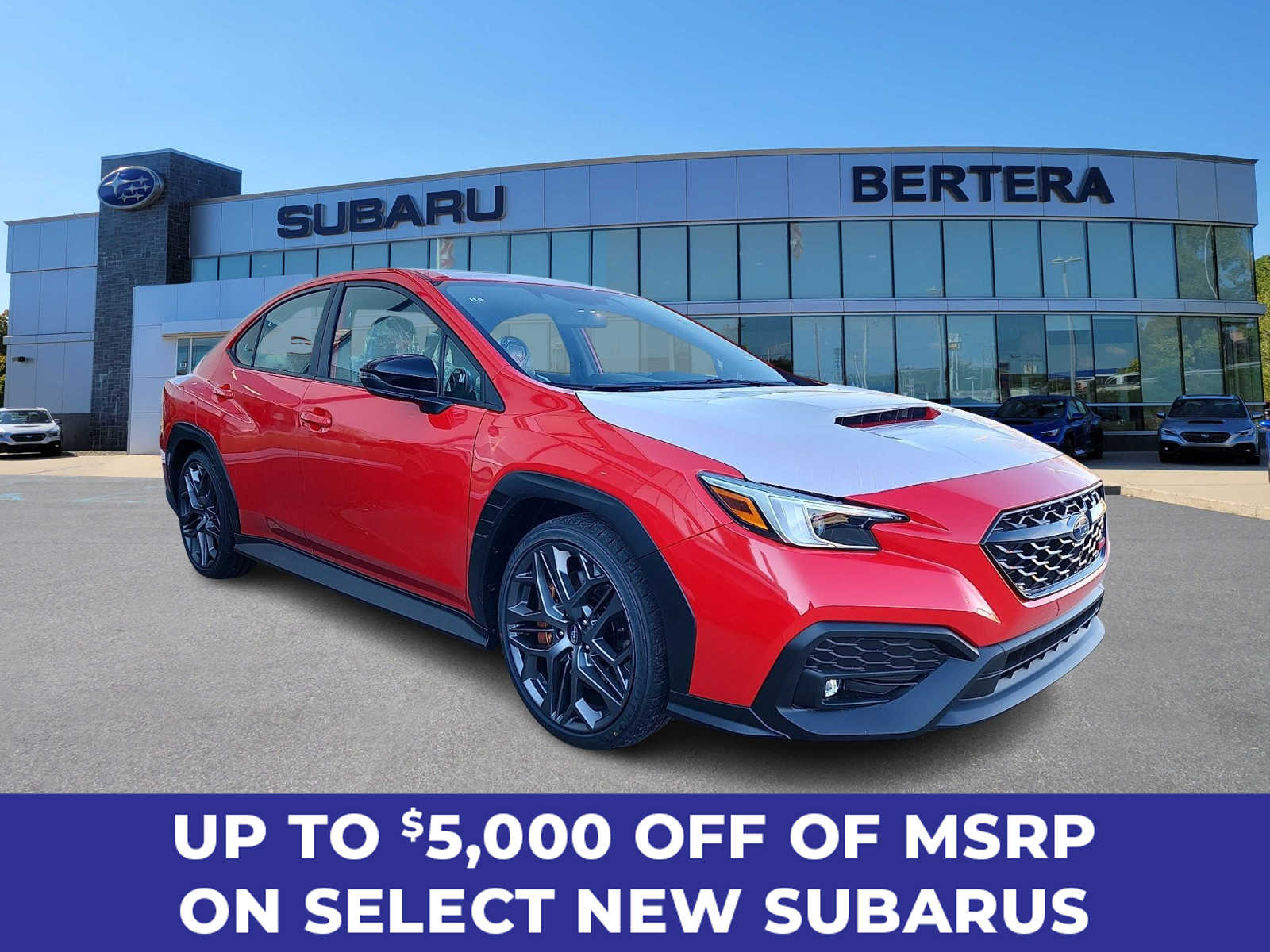 Ignition Red 2026 Subaru WRX tS AWD Sedan All-Wheel Drive 6-Speed Manual