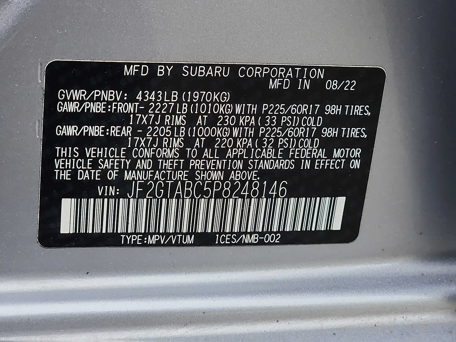 2023 Subaru Crosstrek Base - Photo 27