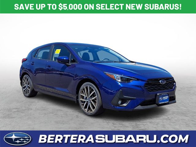 Sapphire Blue Pearl 2026 Subaru Impreza Sport AWD Wagon All-Wheel Drive Continuously Variable Transmission