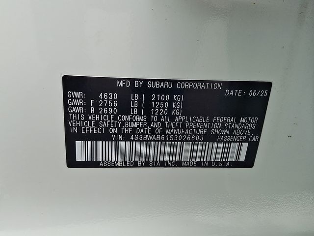 2025 Subaru Legacy Base - Photo 25