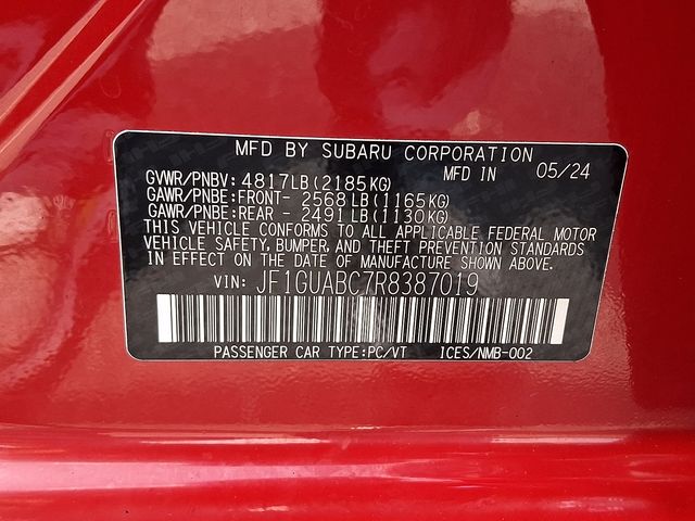 2024 Subaru Impreza Base - Photo 26