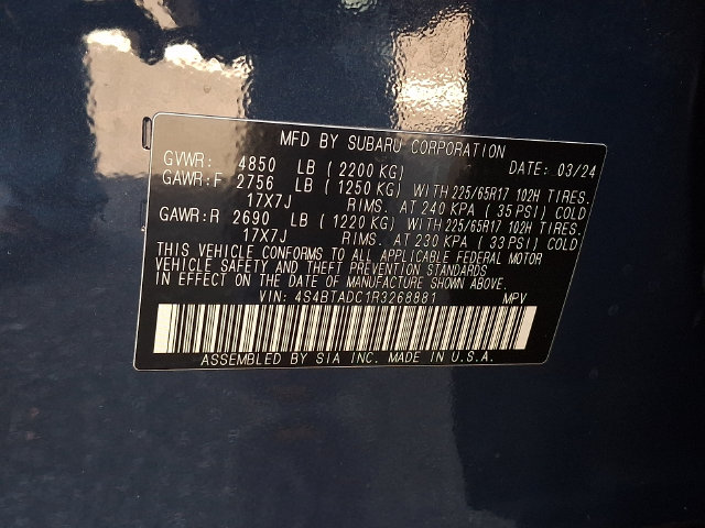 2024 Subaru Outback Premium - Photo 26