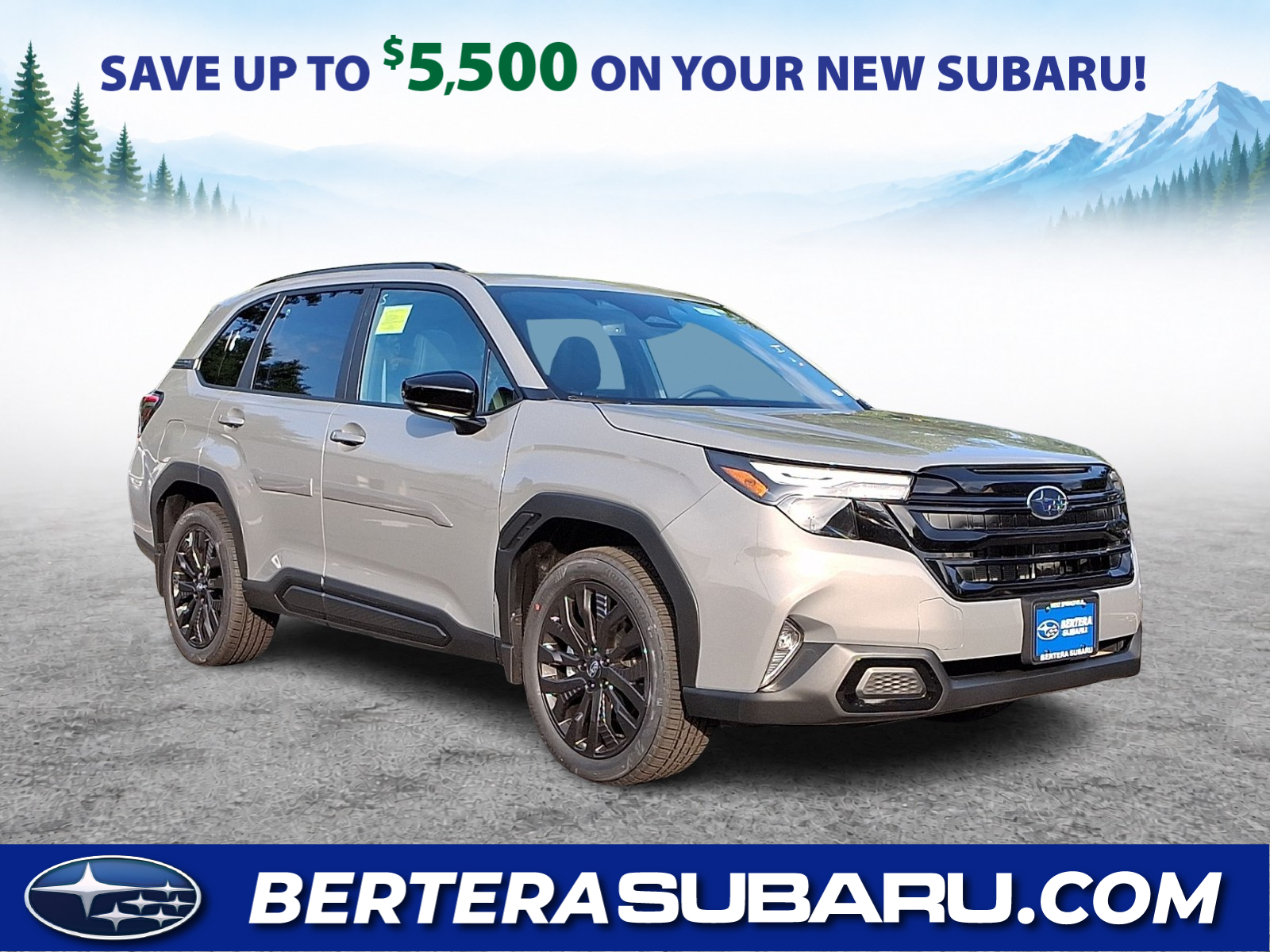 New 2026 Subaru Forester Sport Onyx Edition SUV