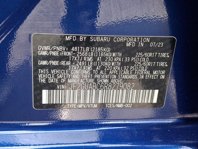 2024 Subaru Crosstrek Base - Photo 26