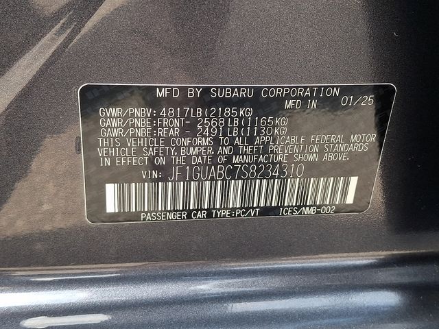 2025 Subaru Impreza Base - Photo 26