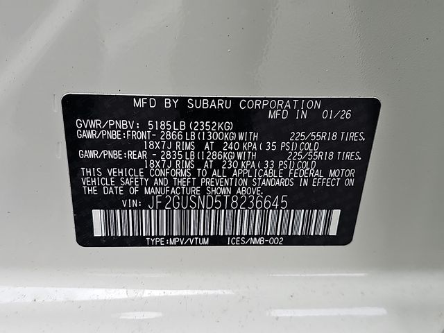 2026 Subaru Crosstrek Limited - Photo 22