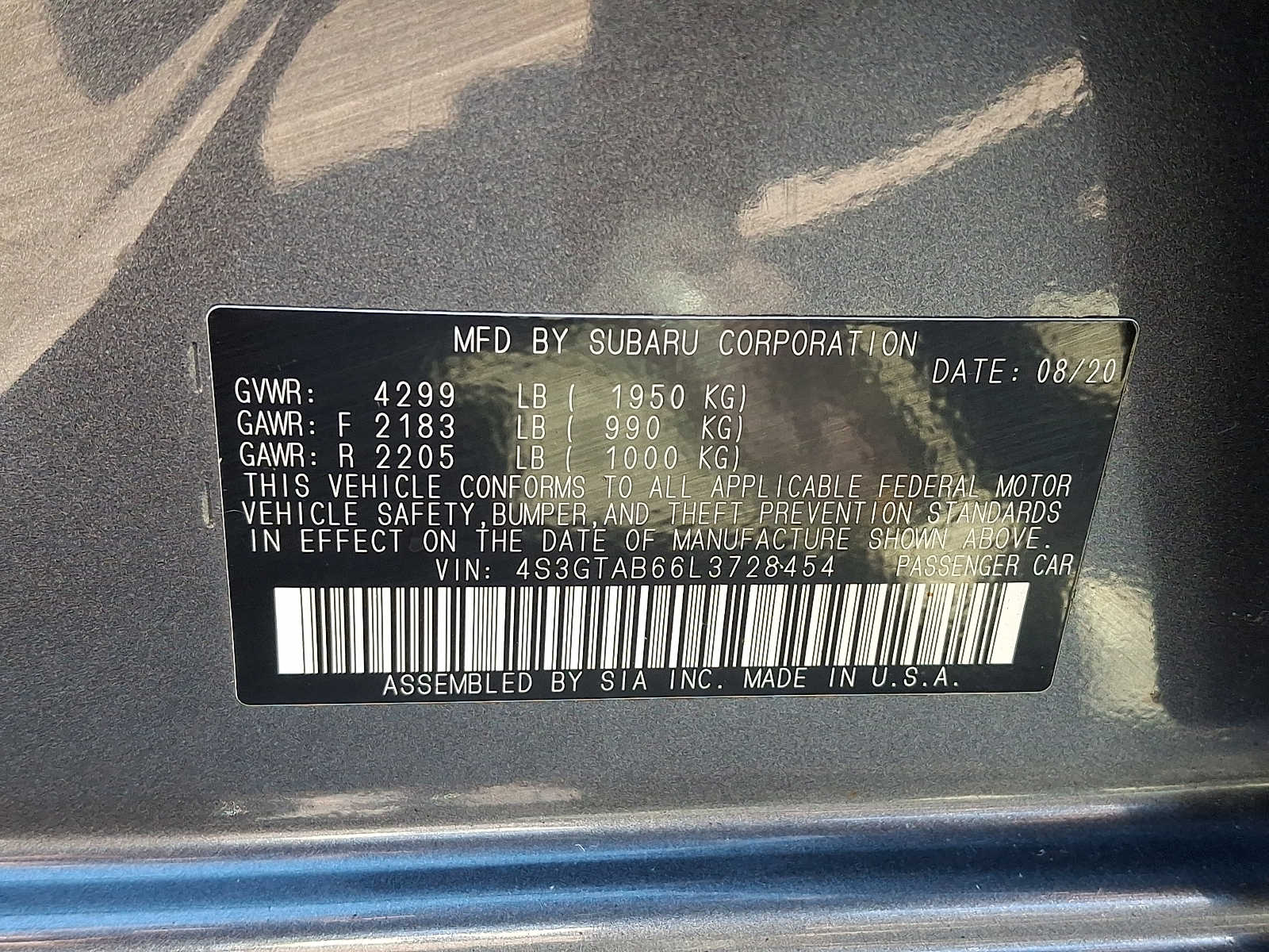 2020 Subaru Impreza Base - Photo 26