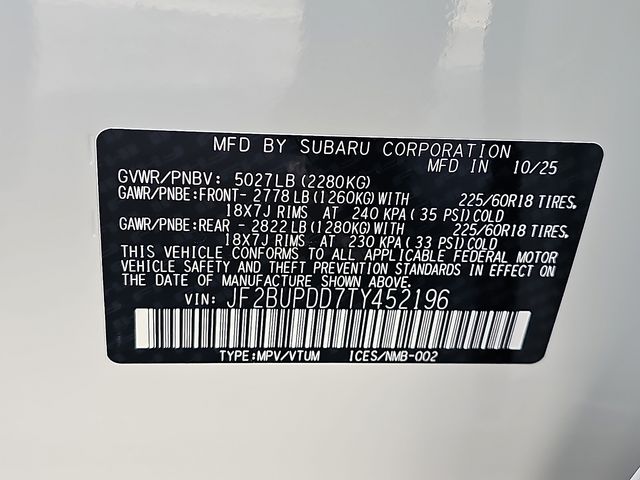 2026 Subaru Outback Limited - Photo 23