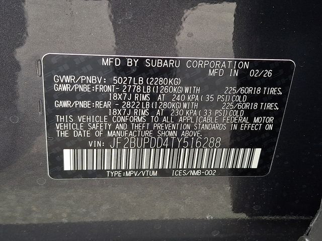 2026 Subaru Outback Limited - Photo 22