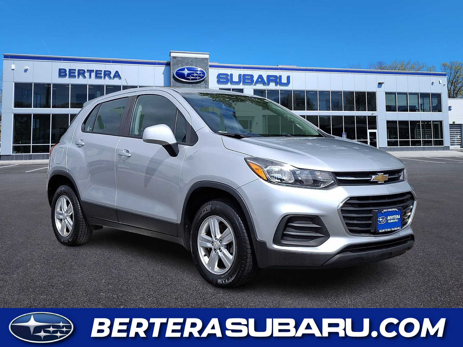 Used 2018 Chevrolet Trax LS with VIN KL7CJNSB8JB521282 for sale in West Springfield, MA