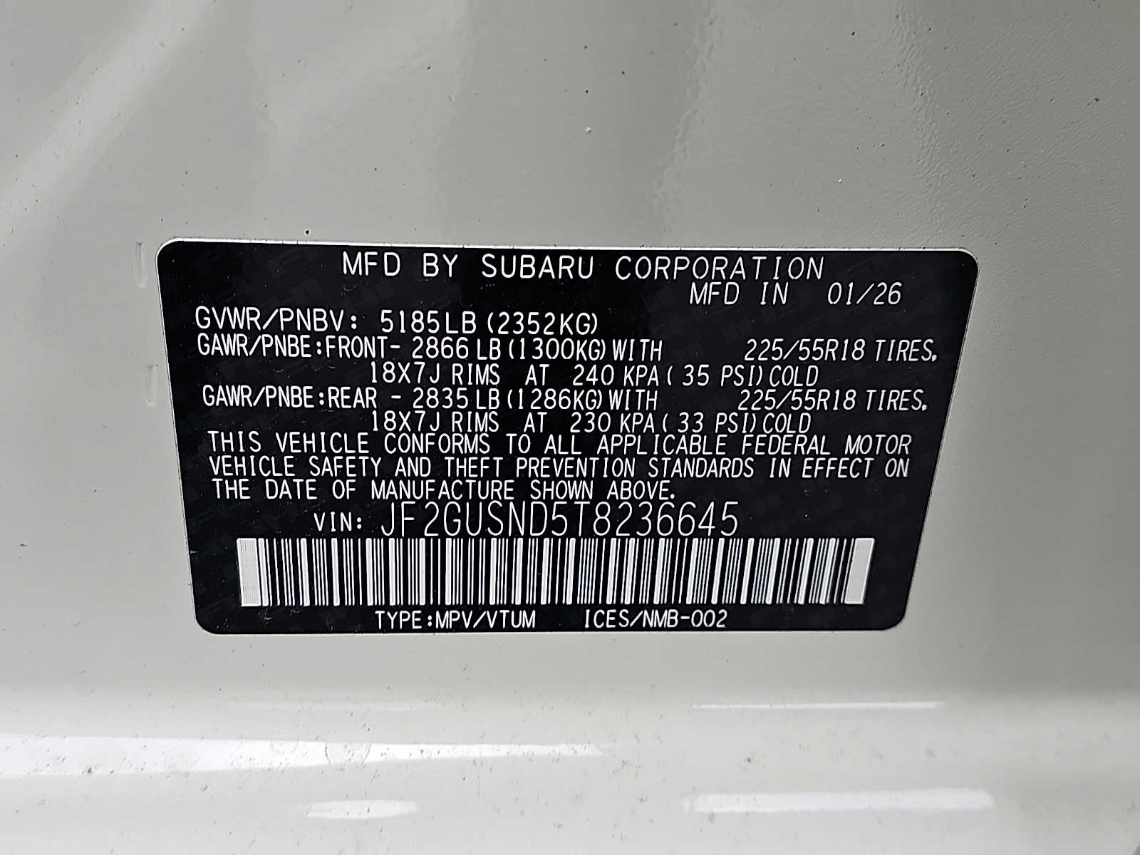 2026 Subaru Crosstrek Limited - Photo 22