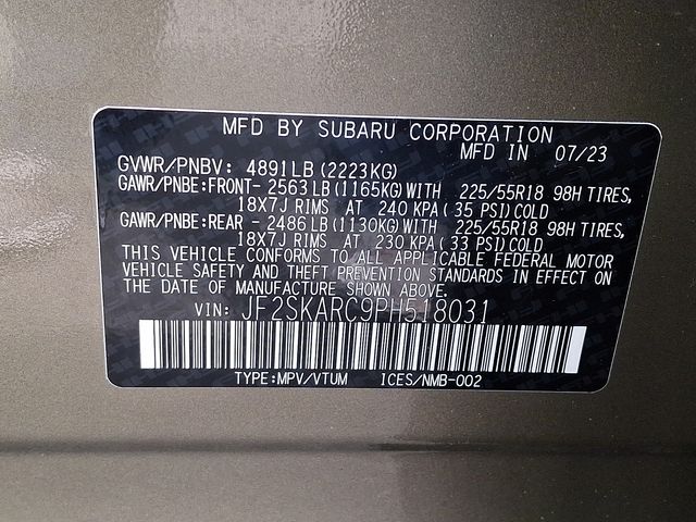 2023 Subaru Forester Touring - Photo 29