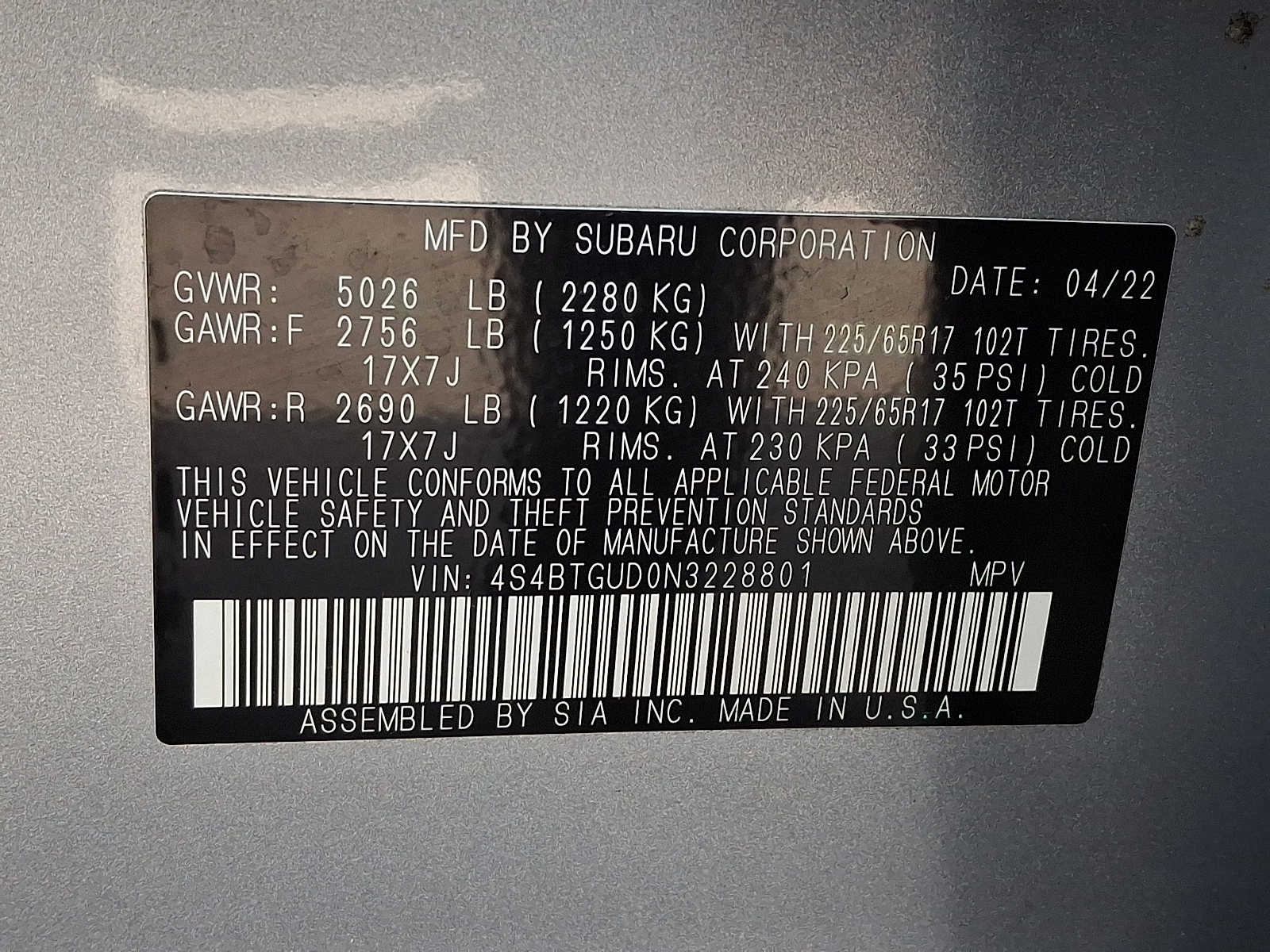 2022 Subaru Outback Wilderness - Photo 30