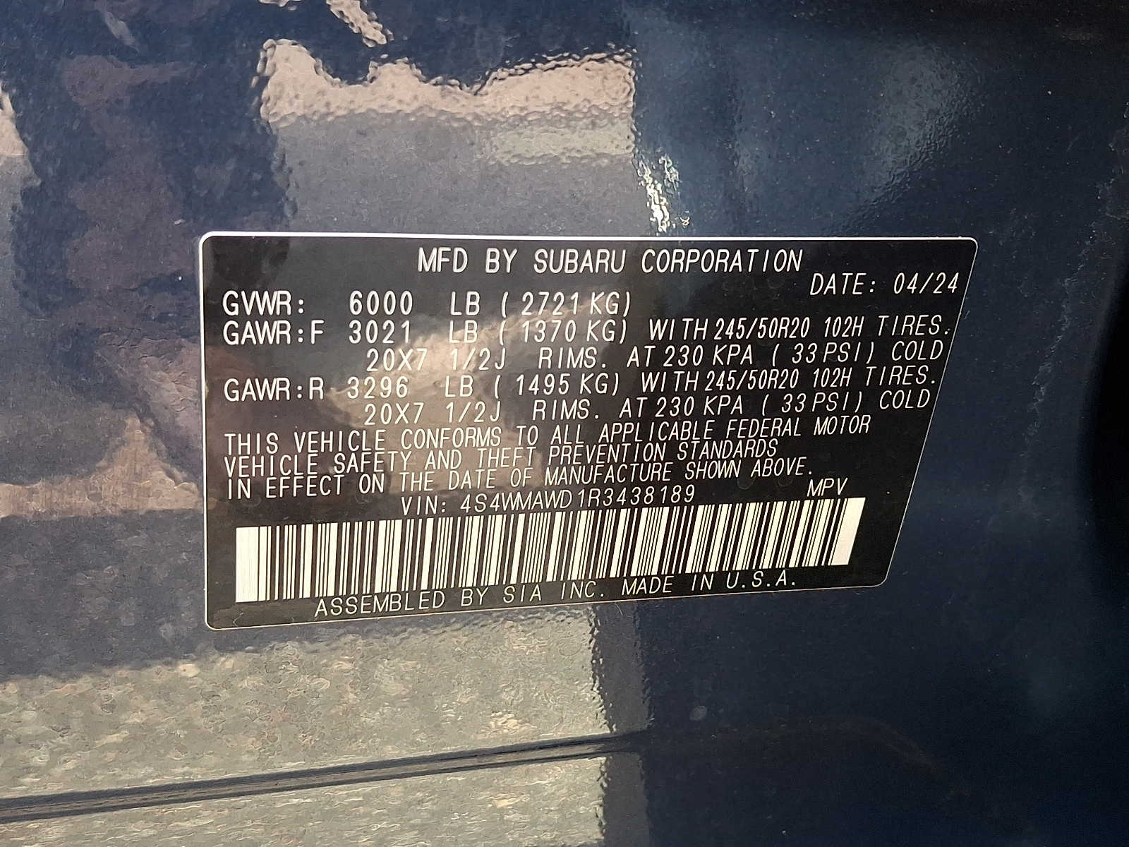 2024 Subaru Ascent Touring - Photo 30