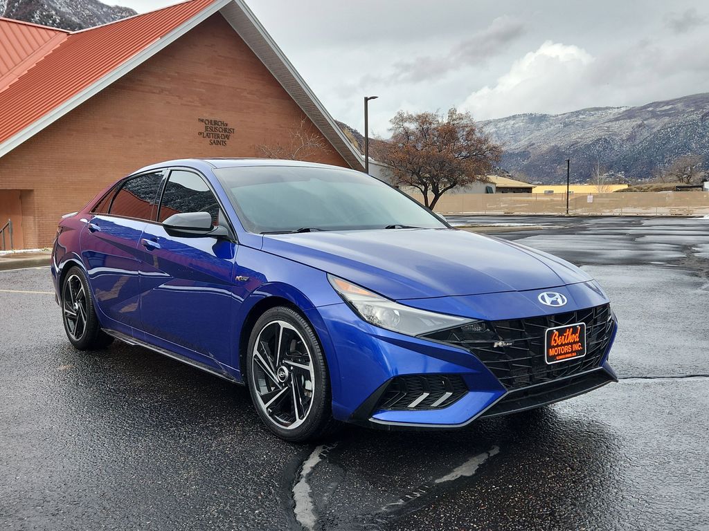 2021 Hyundai Elantra N Line's photo