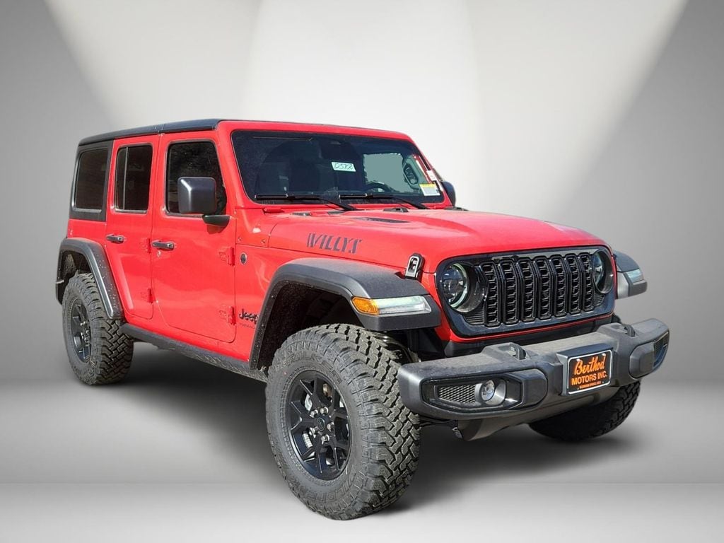 New 2026 Jeep Wrangler 4-DOOR WILLYS Sport Utility