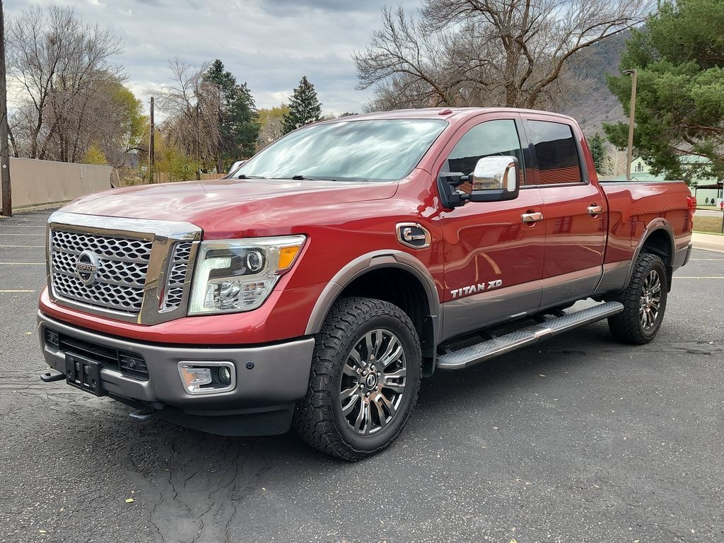 Used 2016 Nissan Titan XD Platinum Reserve Diesel Truck Crew Cab