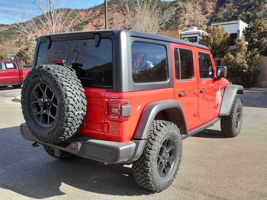 New 2026 Jeep Wrangler 4-DOOR WILLYS Sport Utility