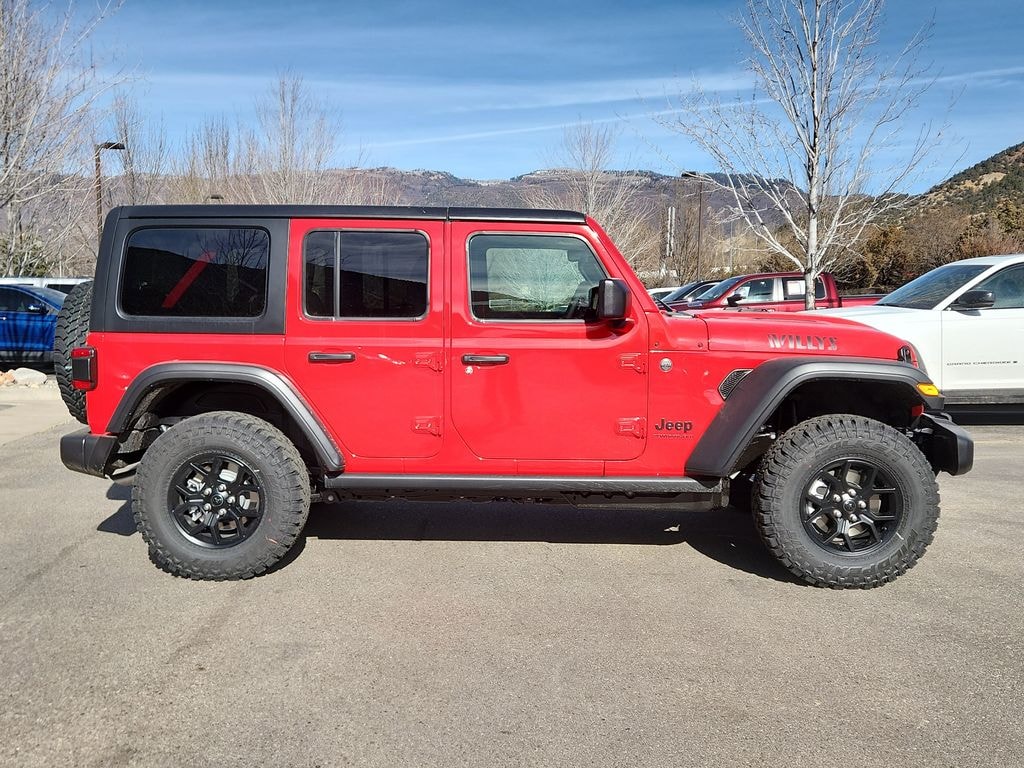 New 2026 Jeep Wrangler 4-DOOR WILLYS Sport Utility