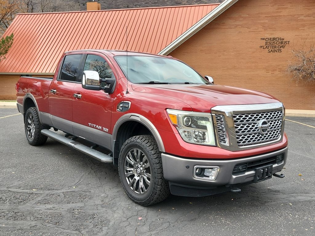 Used 2016 Nissan Titan XD Platinum Reserve Diesel Truck Crew Cab