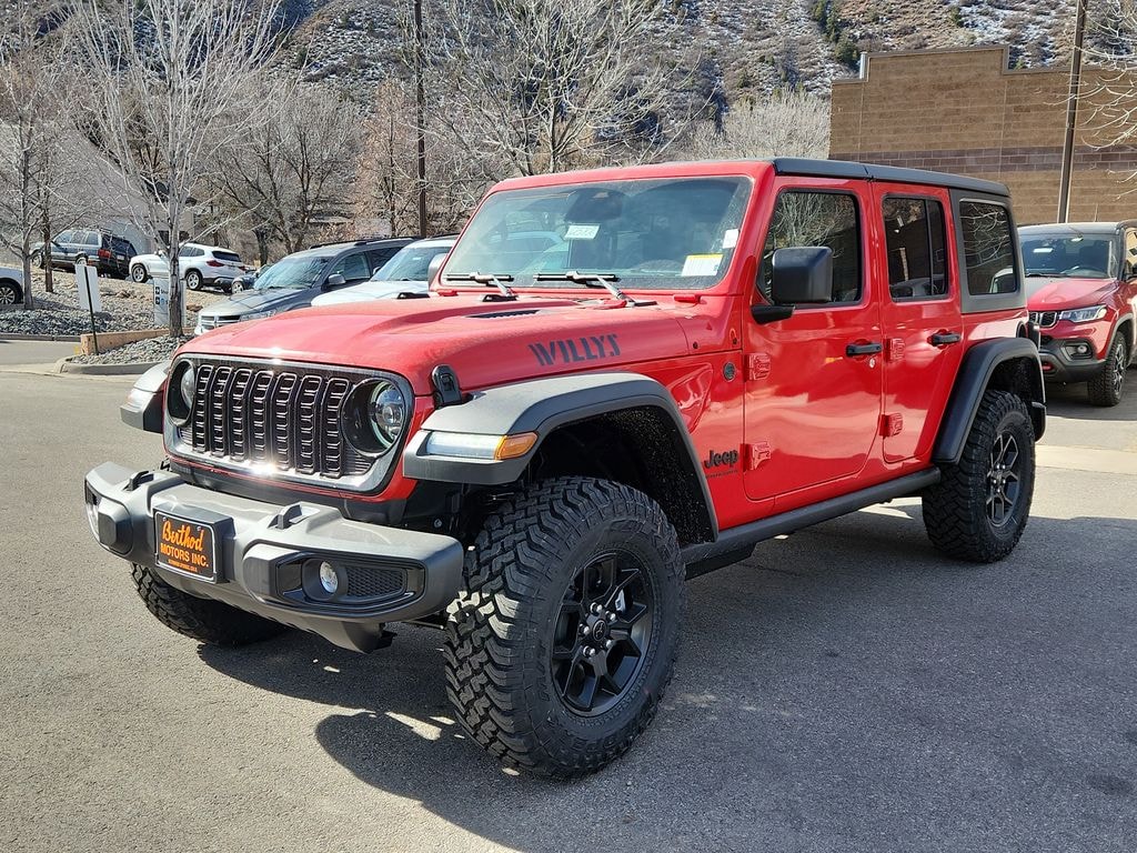New 2026 Jeep Wrangler 4-DOOR WILLYS Sport Utility
