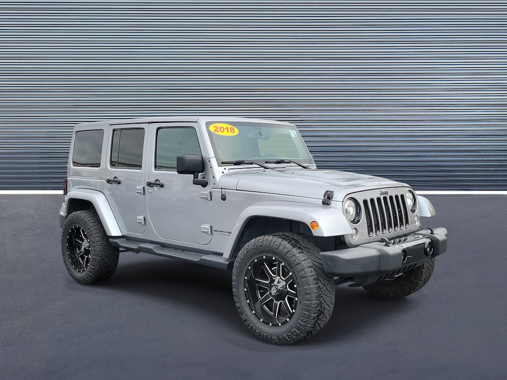 Used 2018 Jeep Wrangler JK Unlimited Altitude Altitude 4x4