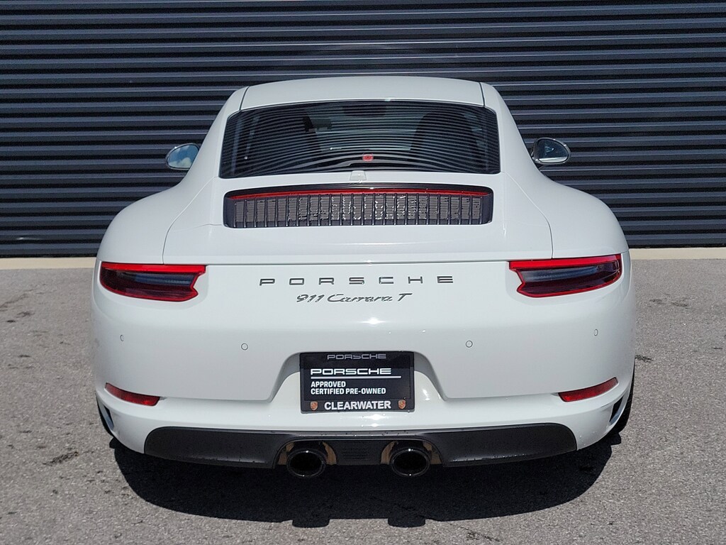 Certified 2018 Porsche 911 Carrera T Coupe