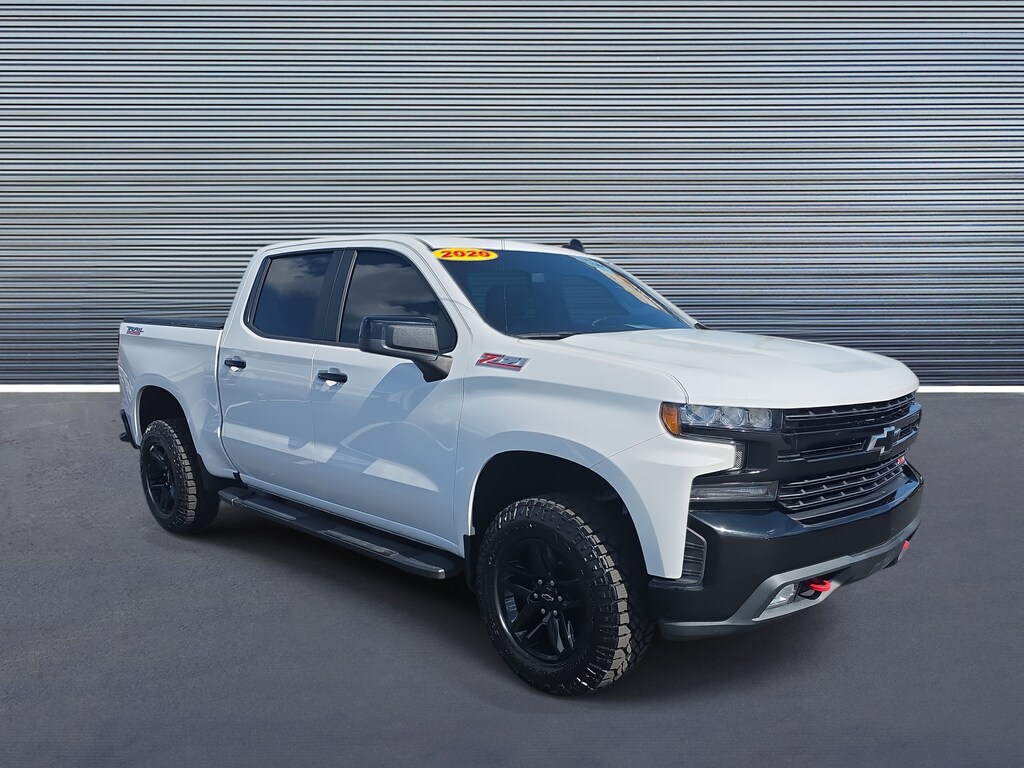 Used 2020 Chevrolet Silverado 1500 LT Trail Boss Truck Crew Cab