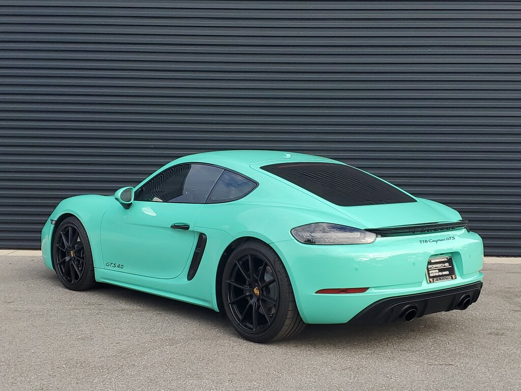 Certified 2023 Porsche 718 Cayman GTS 4.0 Coupe