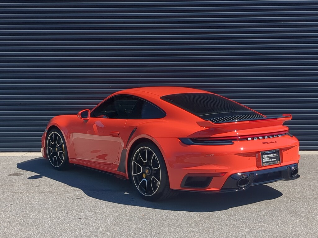 Certified 2021 Porsche 911 Turbo Coupe