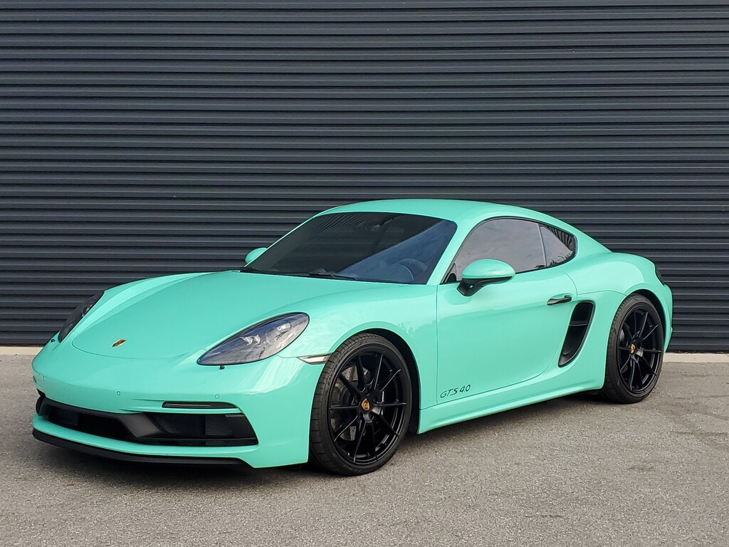 Certified 2023 Porsche 718 Cayman GTS 4.0 Coupe