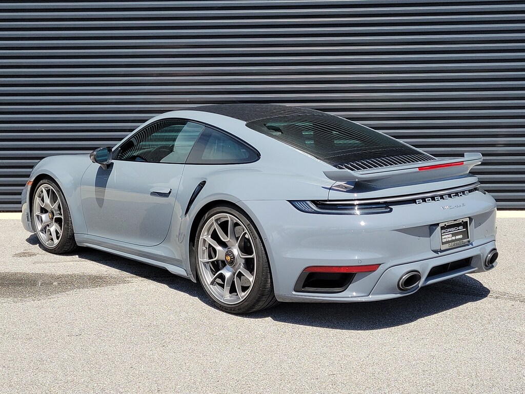 Certified 2025 Porsche 911 Turbo S Coupe