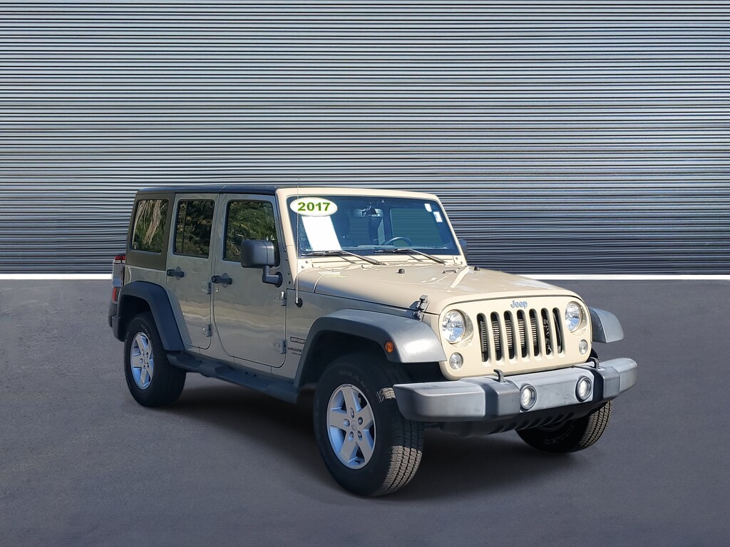 Used 2017 Jeep Wrangler Unlimited Sport SUV