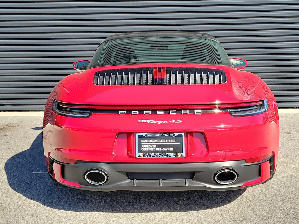 Certified 2024 Porsche 911 Targa 4S Coupe