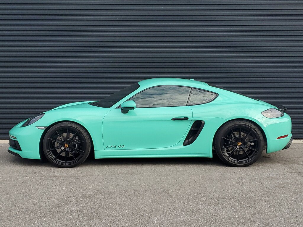 Certified 2023 Porsche 718 Cayman GTS 4.0 Coupe