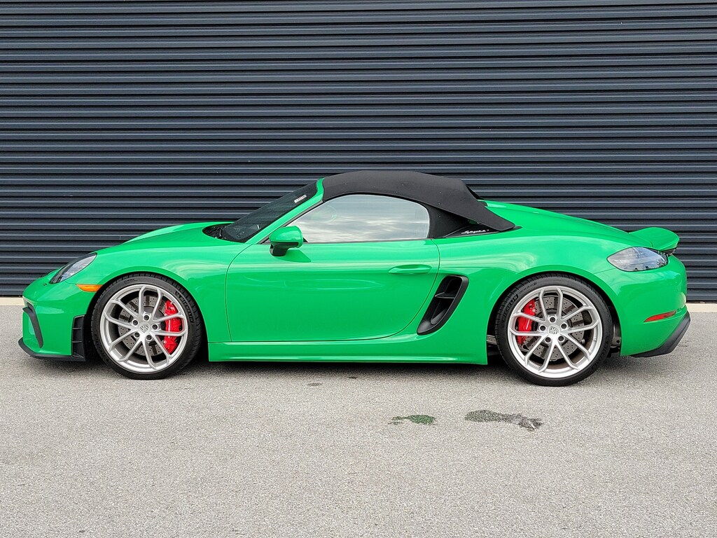 Certified 2021 Porsche 718 Spyder Cabriolet