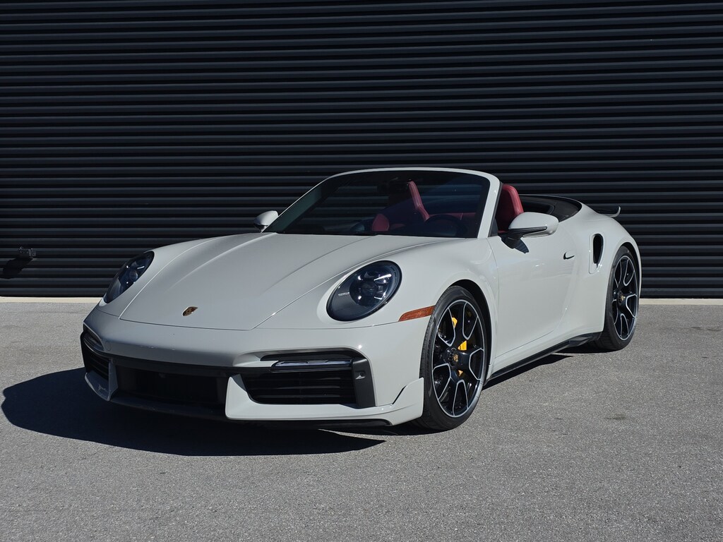 Certified 2022 Porsche 911 Turbo Cabriolet
